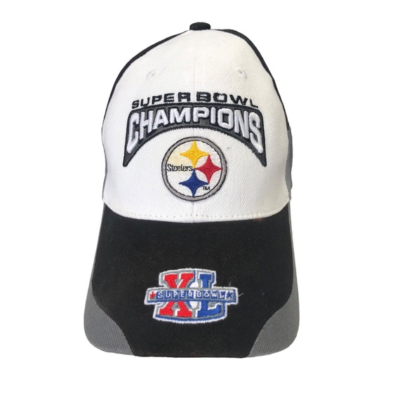 Champion Other - 🌟Pittsburgh Steelers Super Bowl XL Champions Hat Brand NEW !